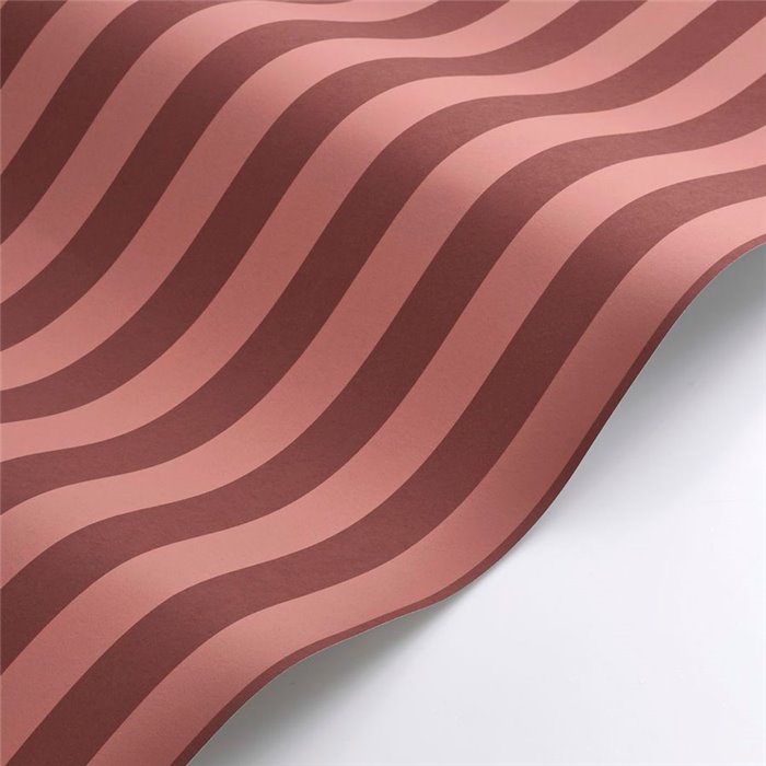 Casadeco|Papier peint rayures classiques étroites rouges|Rayures