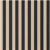 Casadeco|Papier peint rayures classiques verticales noires|Rayures