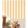 Casadeco|Yellow striped wallpaper|Sailor & Nautical