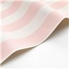 Casadeco|Papier peint rayures rose et blanc idéal chambre|Marin & Nautique