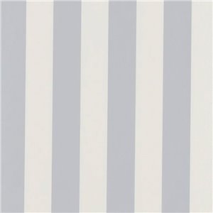 Casadeco|Light gray and white striped wallpaper|Stripes