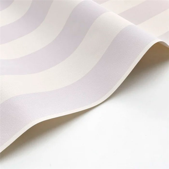 Casadeco|Papier peint rayures gris clair et blanc|Rayures
