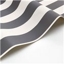 Casadeco|Tapete graphitgraue moderne Streifen|Seemann & Nautisch