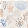 Tapete mit bunten Meereskorallen - Casadeco Seaside 83972127