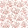 Casadeco|Red coral and fish wallpaper with marine background|Sailor & Nautical