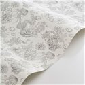 Casadeco|Papier peint coraux et poissons style toile de Jouy idéal pour salle de bain|Papier Peint