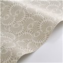 Casadeco|Greige-toned seashell wallpaper, ideal for bathroom|Sailor & Nautical
