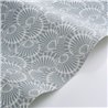 Casadeco|Bluish-gray marine shell wallpaper, perfect for coastal-style bedroom|Wallpaper