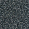 Casadeco|Navy blue seashell wallpaper|Sailor & Nautical