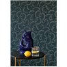 Casadeco|Navy blue seashell wallpaper|Sailor & Nautical