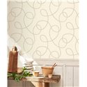 Casadeco|Tapete mit verflochtenen Seilen im maritimen Stil|Seemann & Nautisch