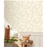 Casadeco|Intertwined rope wallpaper, nautical style|Sailor & Nautical
