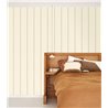 Casadeco|Papier peint rayures nautiques blanc crème|Rayures