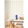Casadeco|White and blue nautical striped wallpaper|Sailor & Nautical
