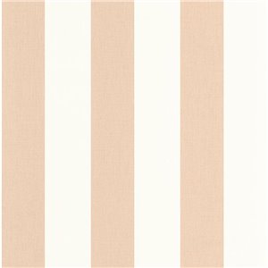 Caselio|Vertical mustard yellow striped wallpaper|Stripes