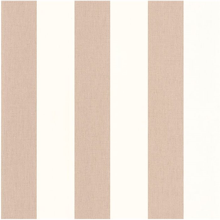 Caselio|Papel pintado rayas salón marrón claro|Rayas
