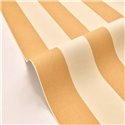 Caselio|Vertical mustard yellow striped wallpaper|Stripes