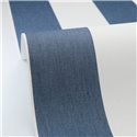 Caselio|Papier peint rayures verticales bleu et blanc|Rayures