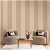 Caselio|Tapete extrabreite beige Wohnzimmerstreifen|Streifen