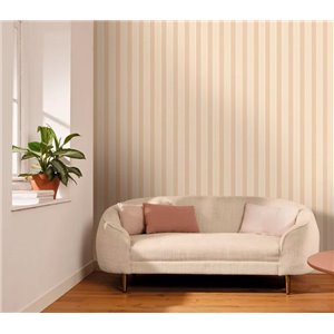 Caselio|Papier peint rayures vertes idéal chambre|Rayures 2