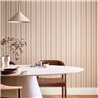 Caselio|Elegant brown and gold striped wallpaper|Stripes
