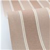 Caselio|Elegant brown and gold striped wallpaper|Stripes