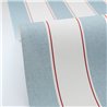 Caselio|Papier peint rayures nautiques bleues|Rayures
