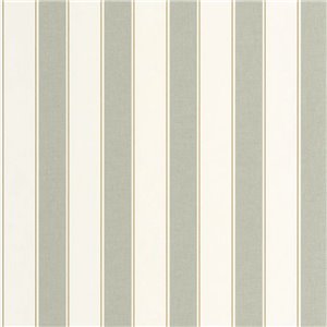 Casadeco|Papier peint rayures fines gris et blanc nacré|Rayures