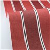 Caselio|Papier peint rayures rouges moderne|Rayures