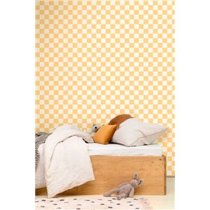 As Creation|Papier Peint losanges style rétro rose, beige|Rétro 2