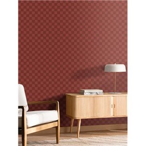 As Creation|Wallpaper retro psychedelic orange rhombuses|Retro 2