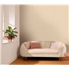 Caselio|Beige tartan wallpaper with elegant checks|Checkered