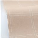 Caselio|Beige tartan wallpaper with elegant checks|Checkered