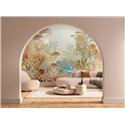 Casadeco|Wandbild Unterwasserwelt Korallen und Fische|Wandbild