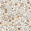 Caselio|Papel pintado flores multicolor de un jardín pintoresco|Floral