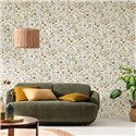 Caselio|Papier peint floral multicolore d’un jardin pittoresque|Floral