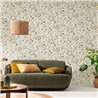 Caselio|Papier peint floral multicolore d’un jardin pittoresque|Floral