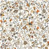 Caselio|Papier peint floral multicolore avec une touche scandinave|Floral