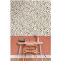 Caselio|Papier peint floral multicolore avec une touche scandinave|Floral