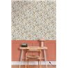 Caselio|Papier peint floral multicolore avec une touche scandinave|Floral