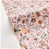 Caselio|Skandinavische Tapete mit rosa Blumengarten|Blumen