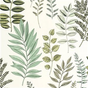 Papeldecor|Wallpaper floral wild blue plants|Wallpaper