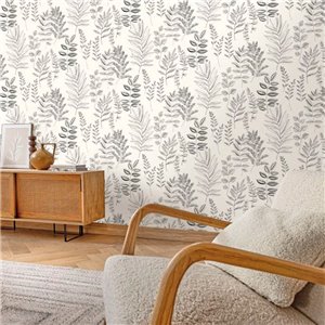 Papeldecor|Papier Peint moderne, losanges gris et doré métallisé|Papier Peint 2