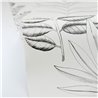 Caselio|Papier peint botanique avec gravures de feuilles en noir et blanc|Floral