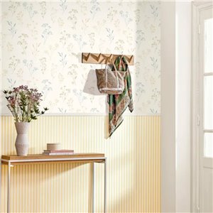 Eijffinger|Papel pintado rombos efecto tiza verde gris plata brillante moderno|Papel Pintado 2