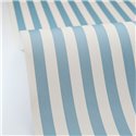Caselio|Tapete schmale blaue Streifen|Streifen