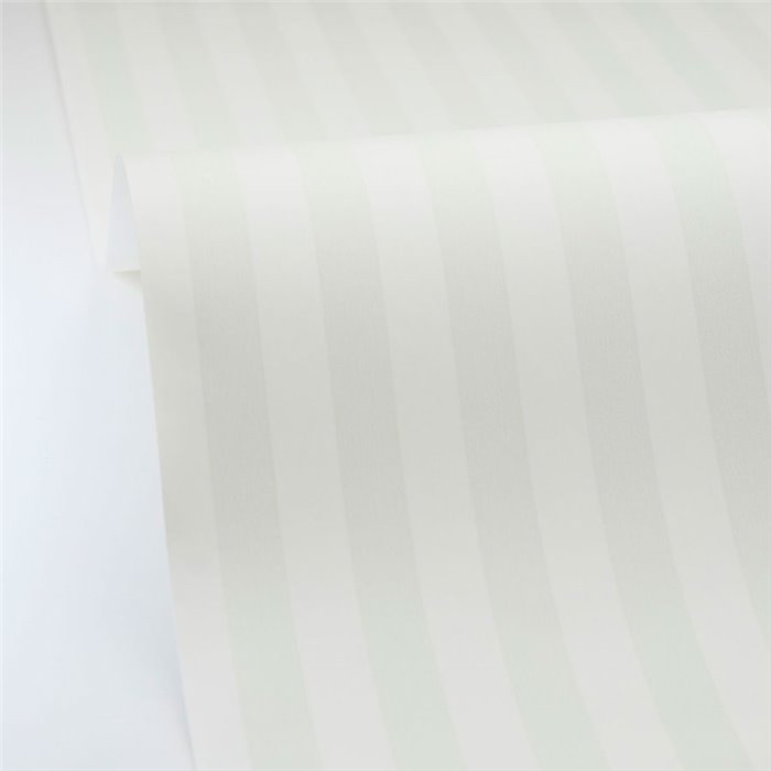 Caselio|Narrow green bedroom striped wallpaper|Stripes