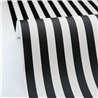 Caselio|Papier peint chambre rayures noir et blanc|Rayures