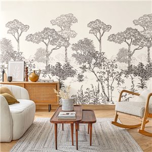 Eijffinger|Wall mural modern abstract brown gold|Wallmurals