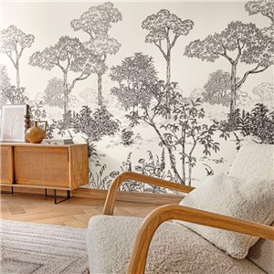 Eijffinger|Wall mural modern abstract brown gold|Wallmurals 2